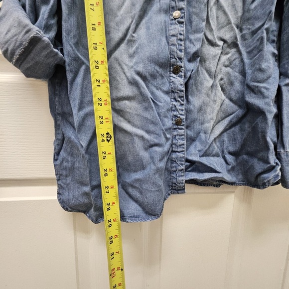 Celebrity Pink Denim Snap-Up Size XL - Picture 7 of 9